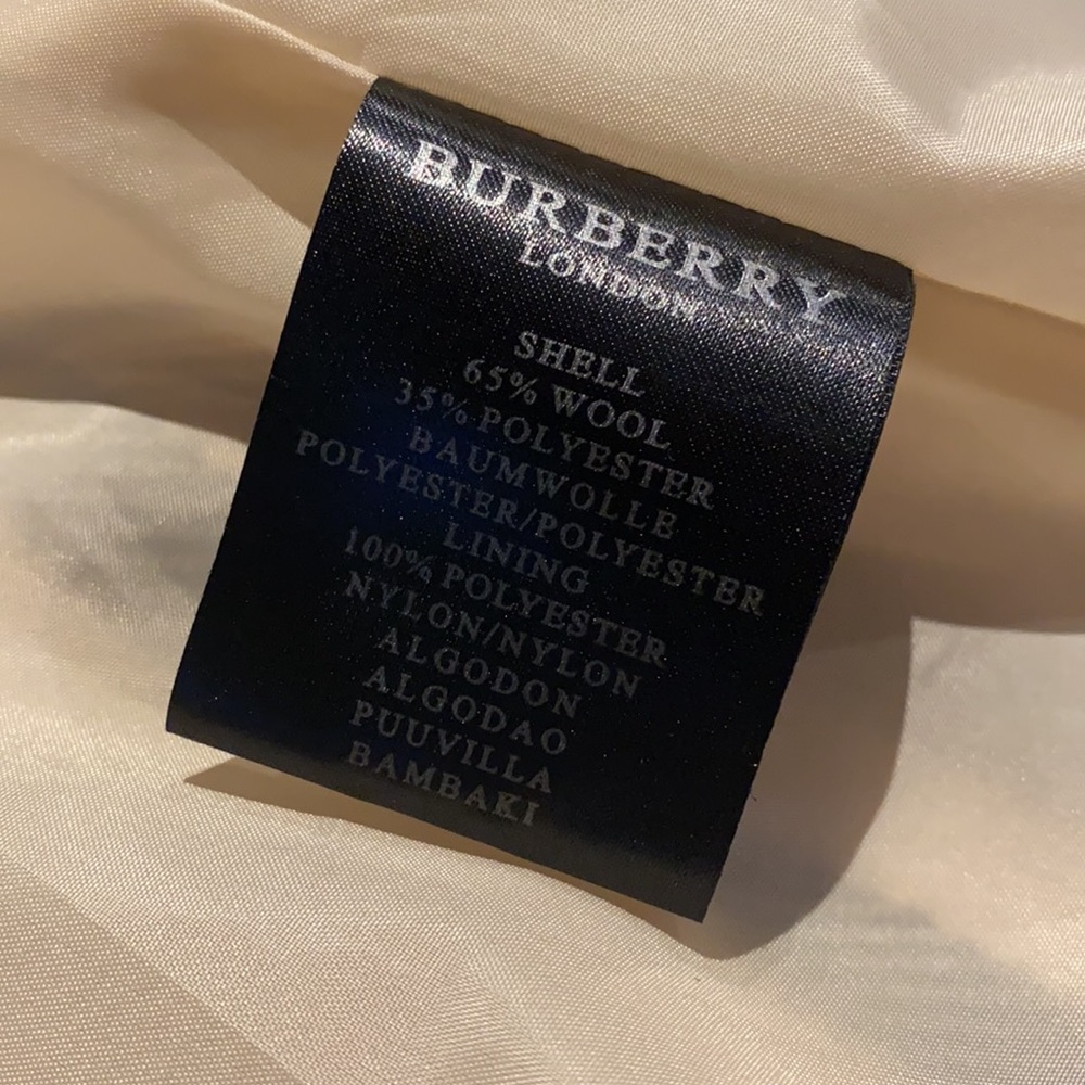Vintage Burberry Coat - Picture 7 of 9